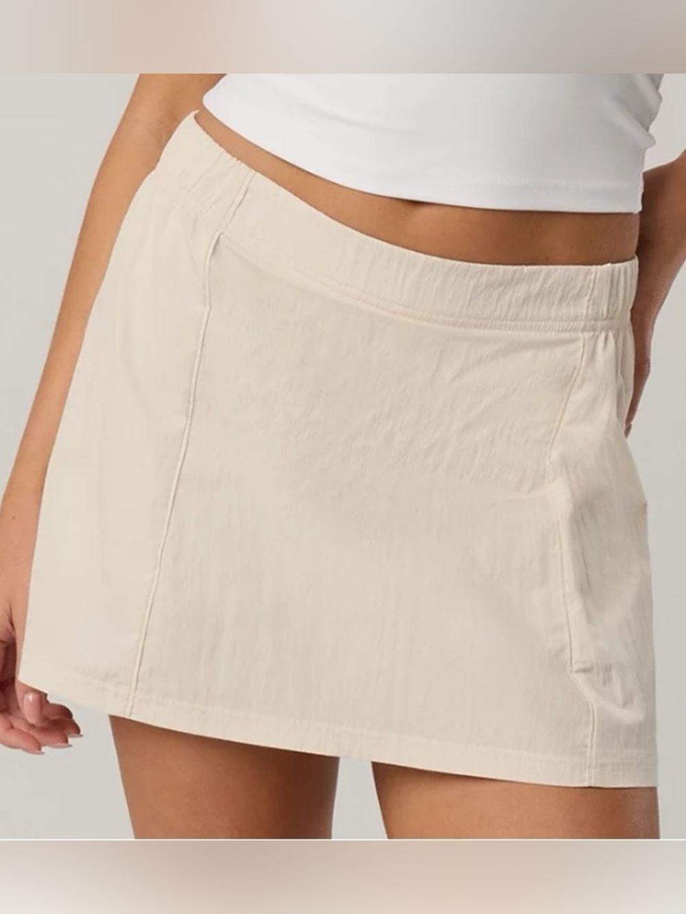 OFFLINE by aerie Nylon Mini Skirt